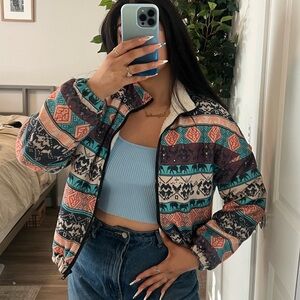 Sherpa aztec Jacket